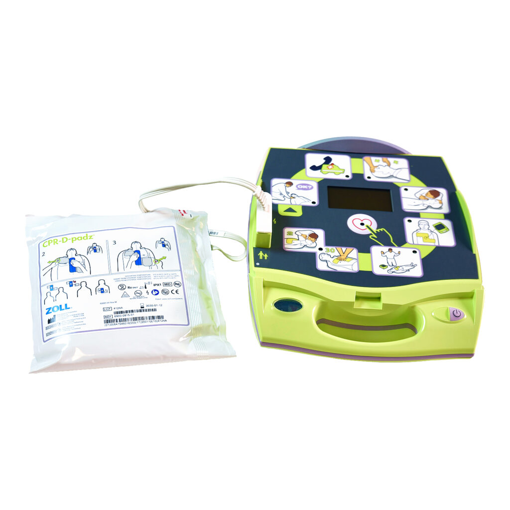 Defibrillator ZOLL AED plus mit Elektroden
