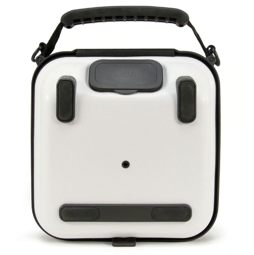 Lifepak CR2 mit Tasche Rückseite