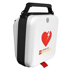 Lifepak CR2 mit Tasche seitlich