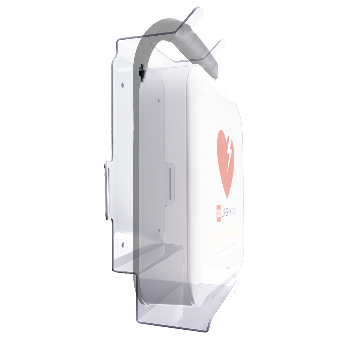 Wandhalterung LifePak CR2 ohne Tasche transparent